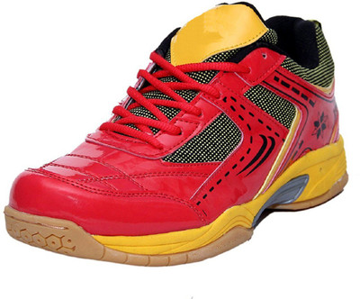 

Hindon HS-93 Badminton Shoes For Men(Red