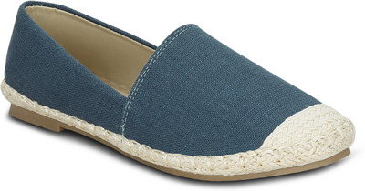 

Get Glamr Sara Espadrilles Canvas Shoes For Women(Blue