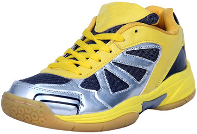 

Hindon HS-92 Badminton Shoes For Men(Yellow