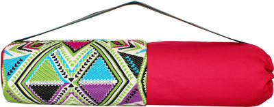 

Anekaant Yog Yoga Mat Bag(Multicolor, Drawstring Bag), Multicolor;pink