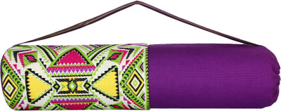 

Anekaant Yog Yoga Mat Bag(Multicolor, Drawstring Bag), Multicolor;purple