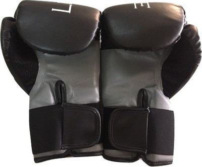 Le Buckle Boxing gloves 12 oz Boxing Gloves Black, Grey Le Buckle Boxing Gloves
