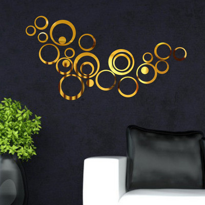 

Naveed Arts  Acrylic Sticker Sticker(Pack of 1, Gold