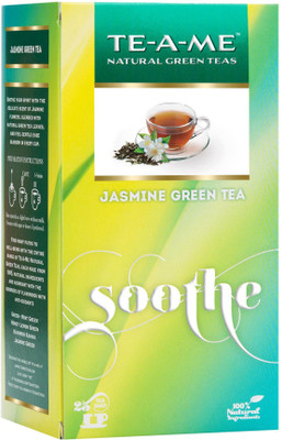 

TE-A-ME Jasmine Green Tea 25 Tea Bags Jasmine Infusion Tea(25 Sachets, Box)