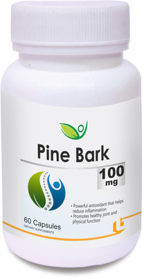 

Biotrex Nutraceuticals Pine Bark 100mg(60 No)