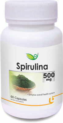 

Biotrex Nutraceuticals Spirulina 500mg(60 No)