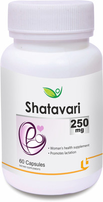

Biotrex Nutraceuticals Shatavari 250mg,(60 No)