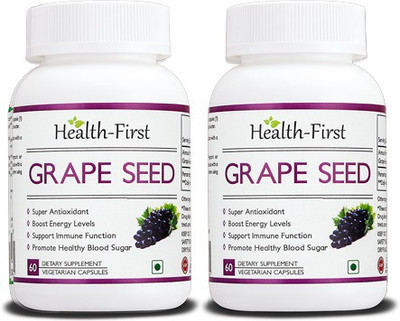 

Health first Grapeseed extract 500mg 120 capsules(500 mg)