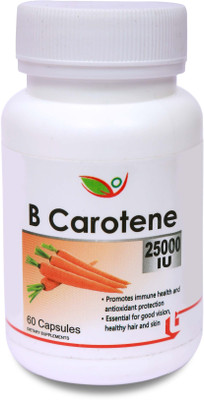 

Biotrex Nutraceuticals Beta Carotene 25000IU(60 No)