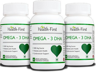 

Health first DHA vegan omega3 500mg 180 capsules(500 mg)