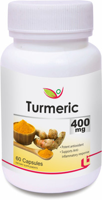 

Biotrex Nutraceuticals Turmeric 400mg(60 No)