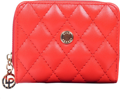 

Lino Perros Women Red Artificial Leather Wallet(8 Card Slots)