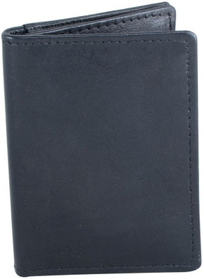 

Holboro Men Black Genuine Leather Wallet(1 Card Slot)