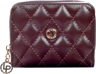 

Lino Perros Women Brown Artificial Leather Wallet(8 Card Slots)