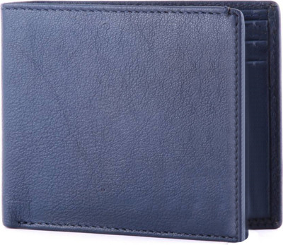 

Effingo Men Blue Genuine Leather Wallet(6 Card Slots)
