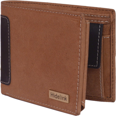 

Hidelink Men Brown, Black Genuine Leather Wallet(9 Card Slots)