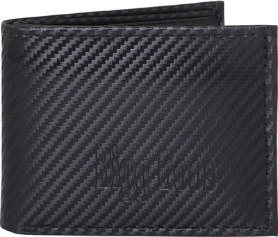 

UROOJ Boys Black Fabric, Denim Wallet(6 Card Slots)