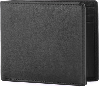 

Effingo Men Black Genuine Leather Wallet(6 Card Slots)