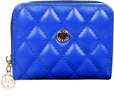 

Lino Perros Women Blue Artificial Leather Wallet(8 Card Slots)