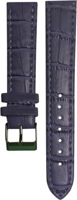 jyotirs jy-strap-039 18 mm Leather Watch Strap(Purple)   Watches  (jyotirs)