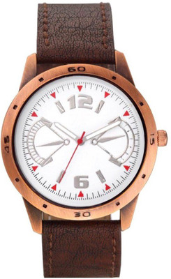 

Hayman Brown Leather W-20 Watch - For Men