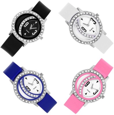 OpenDeal New Beautiful Fancy Moon Diamond ODMDW026 Analog Watch  - For Girls   Watches  (OpenDeal)