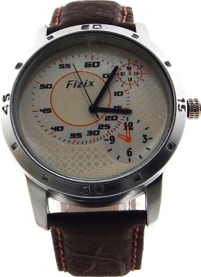 Fizix F-I-White Analog Watch  - For Men   Watches  (Fizix)