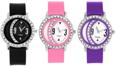 OpenDeal New Beautiful Fancy Moon Diamond ODMDW021 Analog Watch  - For Girls   Watches  (OpenDeal)
