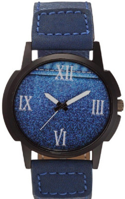 Hayman Blue Leather W-22 Watch - For Men
