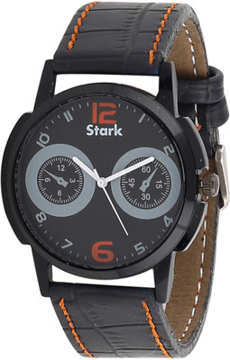 

Stark 005 Biker Black Dial Watch - For Men