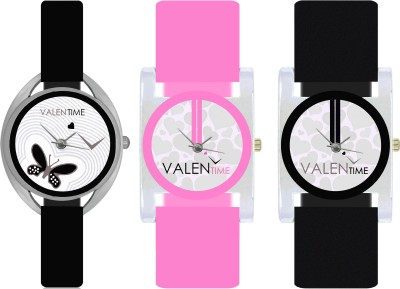 Valentime W07-1-6-8 New Designer Fancy Fashion Collection Girls Analog Watch  - For Women   Watches  (Valentime)