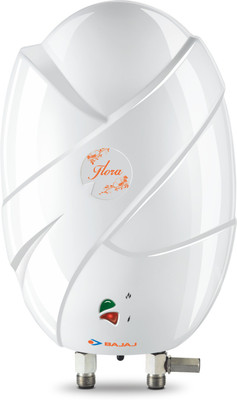 Bajaj 3 L Instant Water Geyser (Flora, White)