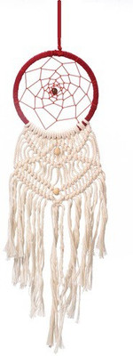 

Rooh Wellness Wool Windchime(11 inch, Red, White)
