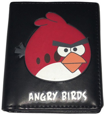 Funcart Angry birds high quality leather wallet for kids