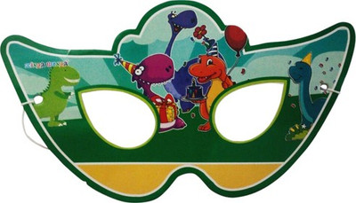 

Funcart Barneys Dino Theme paper Eye Mask.(10pcs/pack)