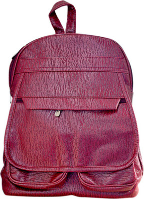 

Only4you Stylish Durable Girls 4 L Backpack(Maroon)