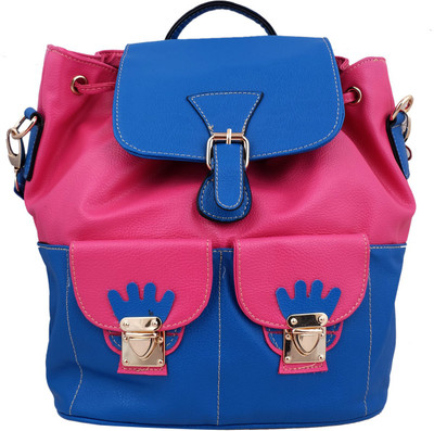 

Super Drool Pink Glamorous Backpack Backpack(Pink, 5 L)