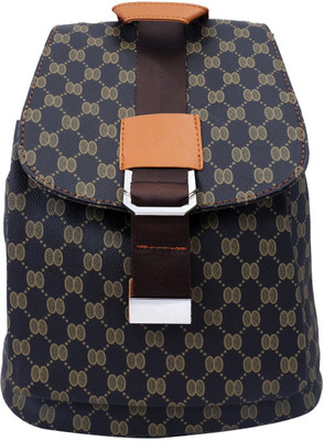 

Super Drool Designer Love Brown Backpack Backpack(Brown, 5 L)