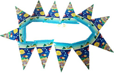 

Funcart Under the Sea Theme Flag Banner Bunting Banner(4 ft, Pack of 1)
