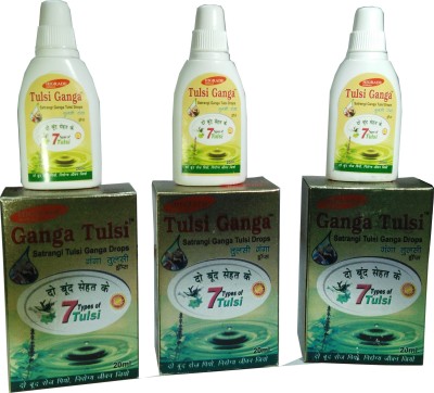 

Tulsi Ganga Satrangi Tulsi Drops, Better Than Panch Tulsi Ark(20 ml)