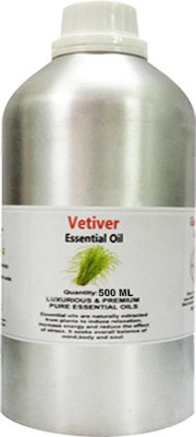 

Gardens Of Aroma Vetiver Luxurious and Premium Essential Oil(500 ml)