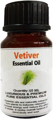 Gardens Of Aroma Vetiver Luxurious and Premium Essential Oil(50 ml)