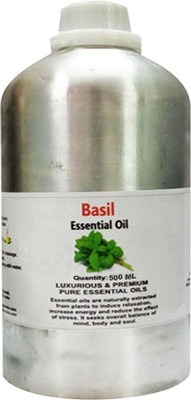

Gardens Of Aroma Basil Luxurious and Premium Essential Oil(500 ml)