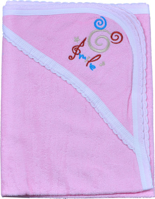 

Rishan Terry 350 GSM Bath, Face Towel Set(Pink)