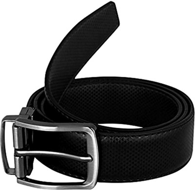 

Cyclone Men & Women Black Genuine Leather Belt