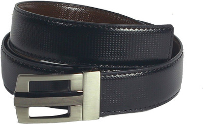 

Cyclone Men & Women Black Genuine Leather Belt