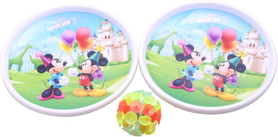 

Funcart Mickey Mouse dish ball game with Led ball Board Game