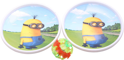 

Funcart Yellow cartoon dish ball game with Led ball Board Game