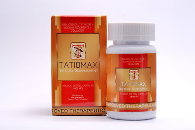 

Tatiomax Glutathione Capsule 1600mg (1 Bottle= 30 Softgels)(1600 g)
