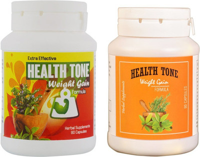 

Health Tone Extra Effect and Regular Weight Gain Capsules(500 g)